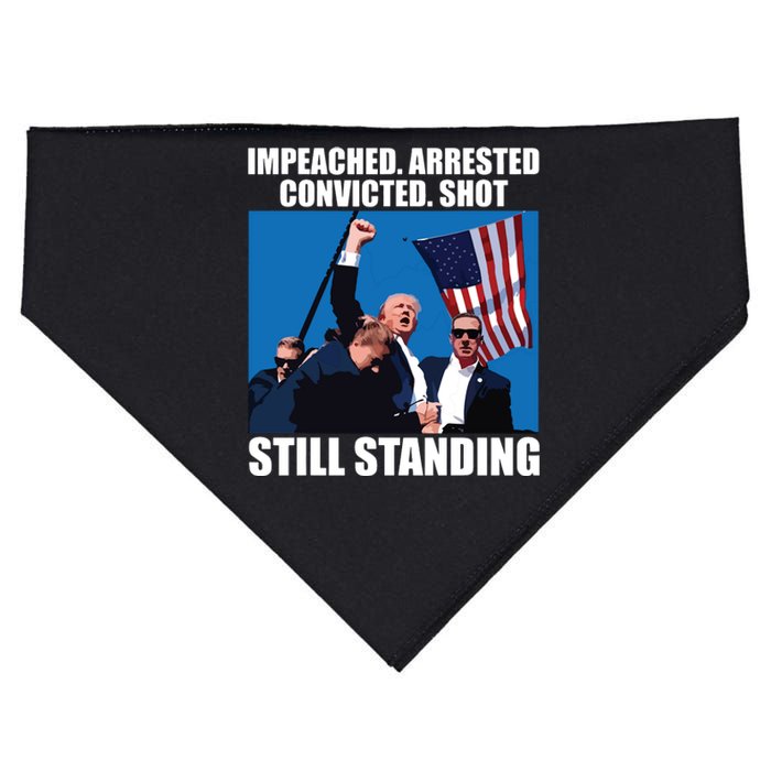 Still Standing Trump USA-Made Doggie Bandana