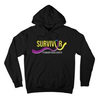 Survivor Stronger Than Cancer Bladder Cancer Awareness Hoodie