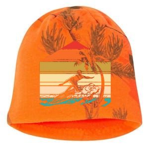 Surfer Summer Tropical Sunset Kati - Camo Knit Beanie