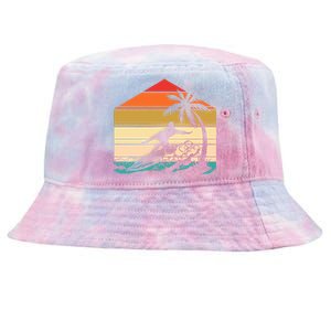 Surfer Summer Tropical Sunset Tie-Dyed Bucket Hat