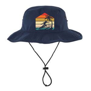 Surfer Summer Tropical Sunset Legacy Cool Fit Booney Bucket Hat