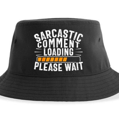 Sarcasm , Sarcastic Tee, Novelty Humor , Witty Sustainable Bucket Hat