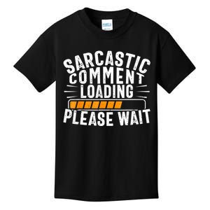 Sarcasm , Sarcastic Tee, Novelty Humor , Witty Kids T-Shirt