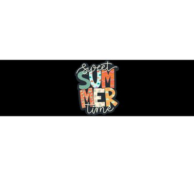 Sweet Summer Time Retro Vintage Graphic Bumper Sticker