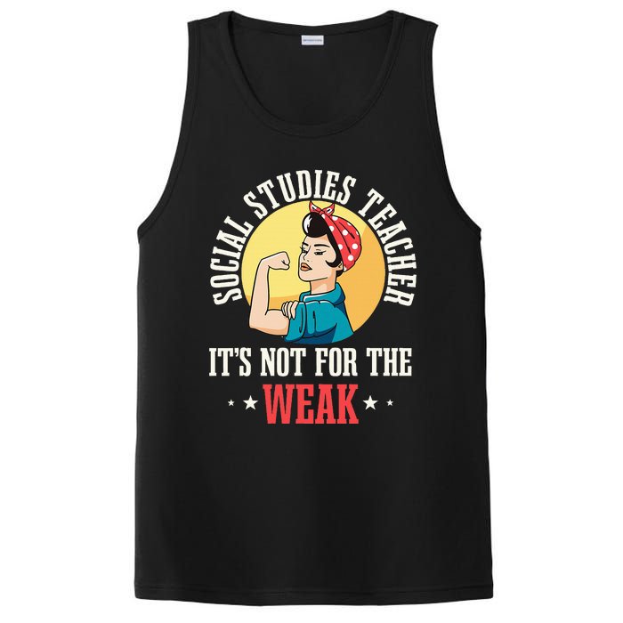 Social Studies Teacher School Educator Professor Worker PosiCharge Competitor Tank