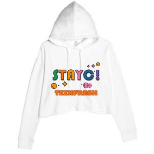 Staycteenfresh Crop Fleece Hoodie