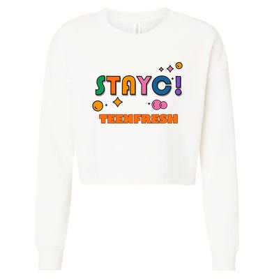 Staycteenfresh Cropped Pullover Crew