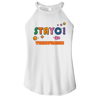 Staycteenfresh Women’s Perfect Tri Rocker Tank