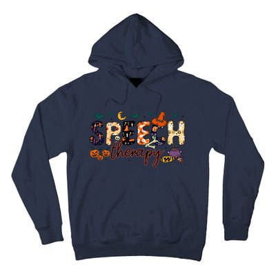 Slp Speech Therapist Halloween Tall Hoodie