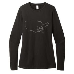 Sec State T Womens CVC Long Sleeve Shirt