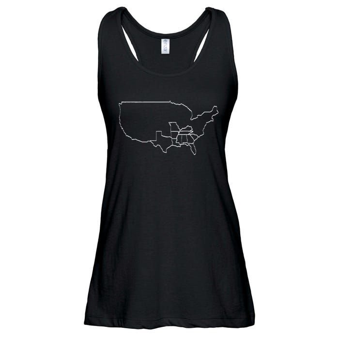 Sec State T Ladies Essential Flowy Tank