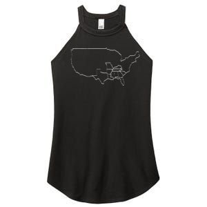 Sec State T Women's Perfect Tri Rocker Tank