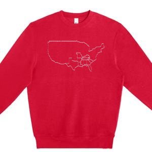 Sec State T Premium Crewneck Sweatshirt