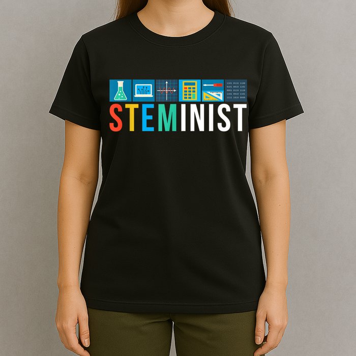 Steminist Science Technology Engineering Math STEM T-Shirt