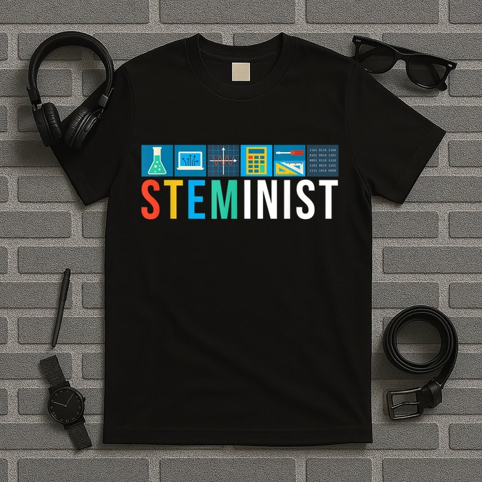Steminist Science Technology Engineering Math STEM T-Shirt