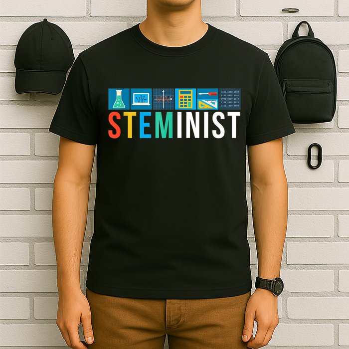 Steminist Science Technology Engineering Math STEM T-Shirt