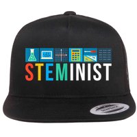 Steminist Science Technology Engineering Math STEM Flat Bill Trucker Hat