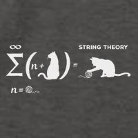 SchröDingers String Theory Cat Physics Quantum Mechanism Vector Backpack