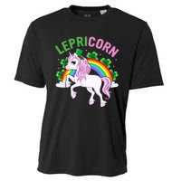 Lepricorn St Patricks Day Cooling Performance Crew T-Shirt