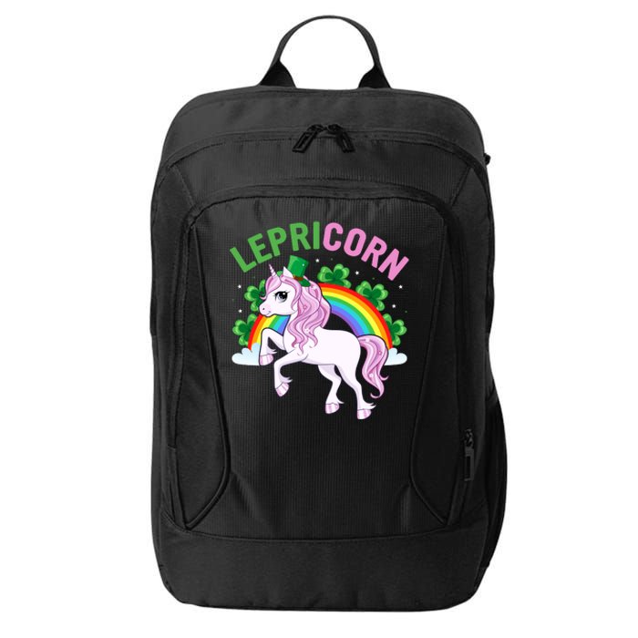 Lepricorn St Patricks Day City Backpack