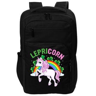 Lepricorn St Patricks Day Impact Tech Backpack