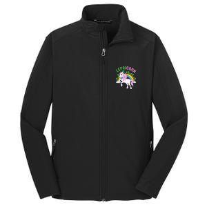 Lepricorn St Patricks Day Core Soft Shell Jacket