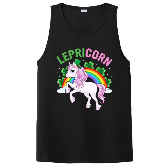 Lepricorn St Patricks Day PosiCharge Competitor Tank