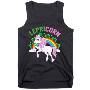 Lepricorn St Patricks Day Tank Top