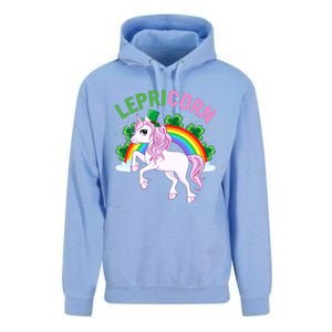 Lepricorn St Patricks Day Unisex Surf Hoodie