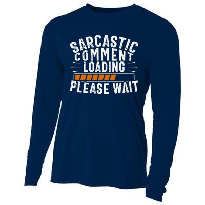 Sarcasm Sarcastic Tee Novelty Humor Witty Cooling Performance Long Sleeve Crew