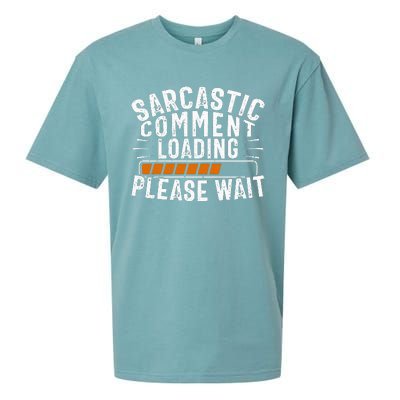 Sarcasm Sarcastic Tee Novelty Humor Witty Sueded Cloud Jersey T-Shirt