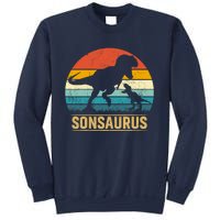 Son Saurus T Rex Dinosaur SonSaurus Matching Family Sweatshirt