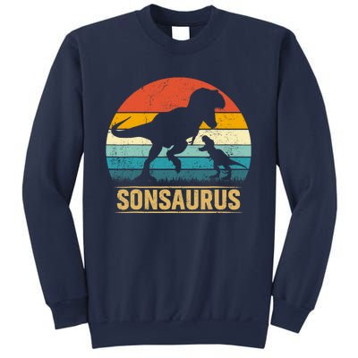 Son Saurus T Rex Dinosaur SonSaurus Matching Family Sweatshirt