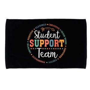 Student Support Team Counselor Social Worker Teacher Crew Microfiber Hand Towel