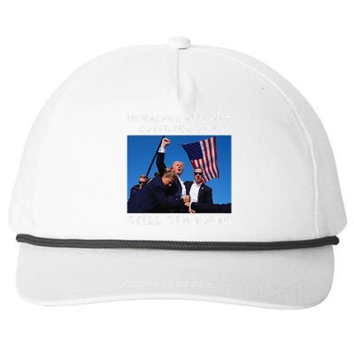 Still Standing Trump 2024 Snapback Five-Panel Rope Hat