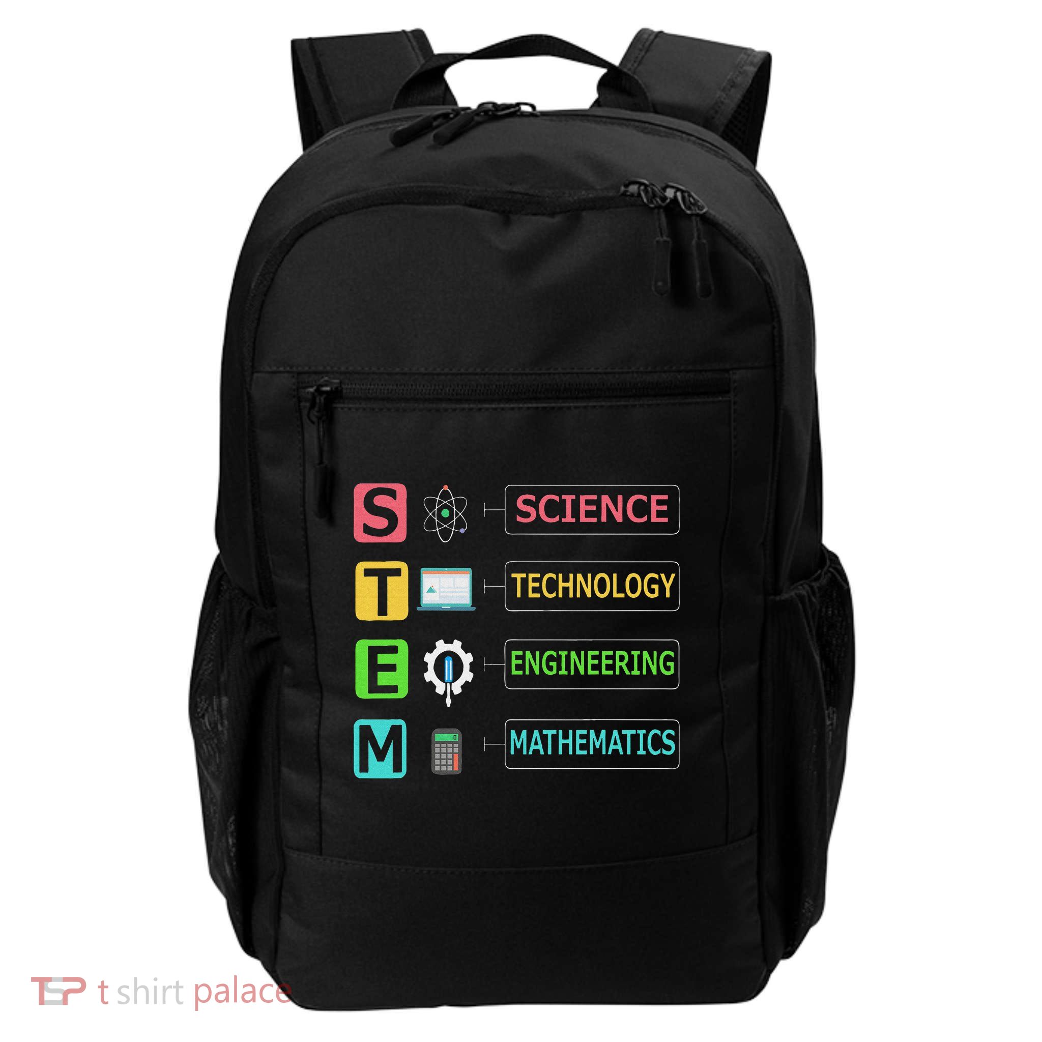 Stem Science Technology Engineering Math Teacher Gift Daily Commute Backpack