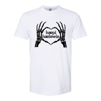 Skeleton SLP Trick Or Speech Happy Halloween Softstyle CVC T-Shirt