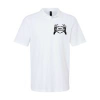 Skeleton SLP Trick Or Speech Happy Halloween Softstyle Adult Sport Polo