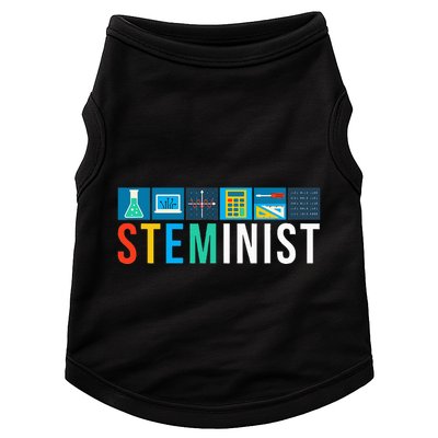 Steminist Science Technology Engineering Math Stem Doggie Tank