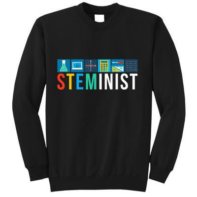 Steminist Science Technology Engineering Math Stem Sweatshirt