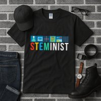 Steminist Science Technology Engineering Math Stem Tall T-Shirt