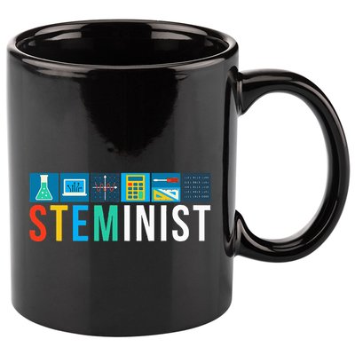 Steminist Science Technology Engineering Math Stem 11oz C Handle Ceramic Mug