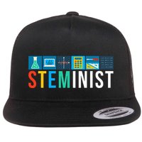 Steminist Science Technology Engineering Math Stem Flatbill Hat