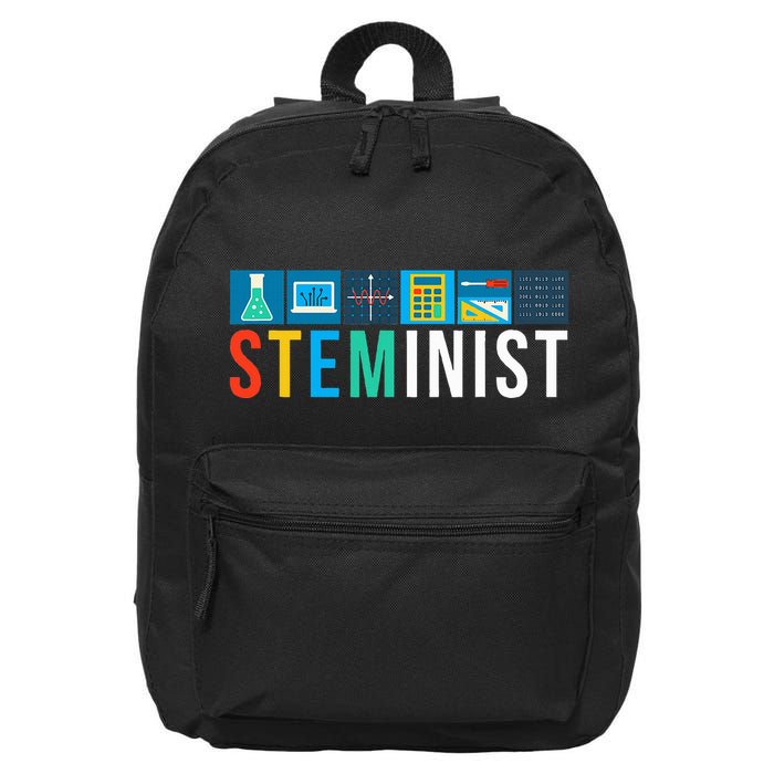 Steminist Science Technology Engineering Math Stem 16 in Basic Backpack