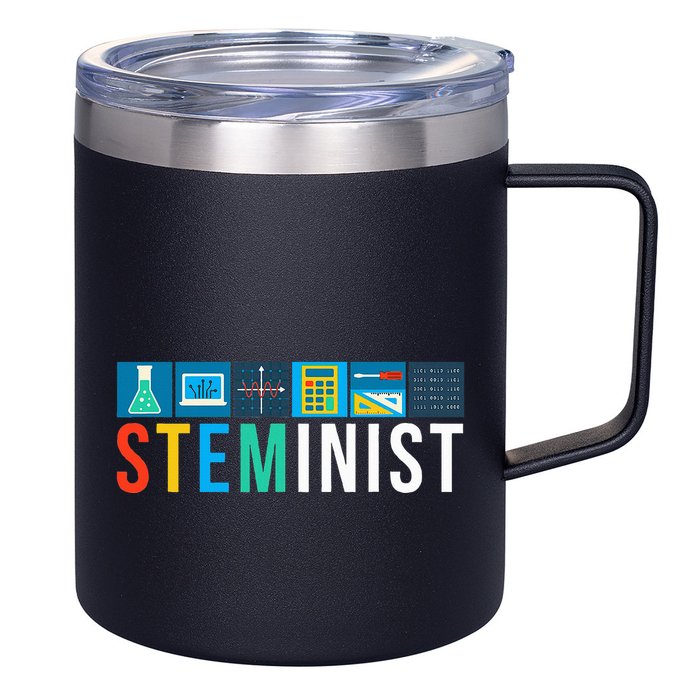 Steminist Science Technology Engineering Math Stem 12oz Stainless Steel Coffee Mug