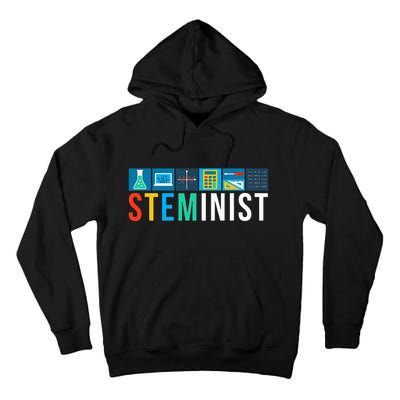 Steminist Science Technology Engineering Math Stem Tall Hoodie