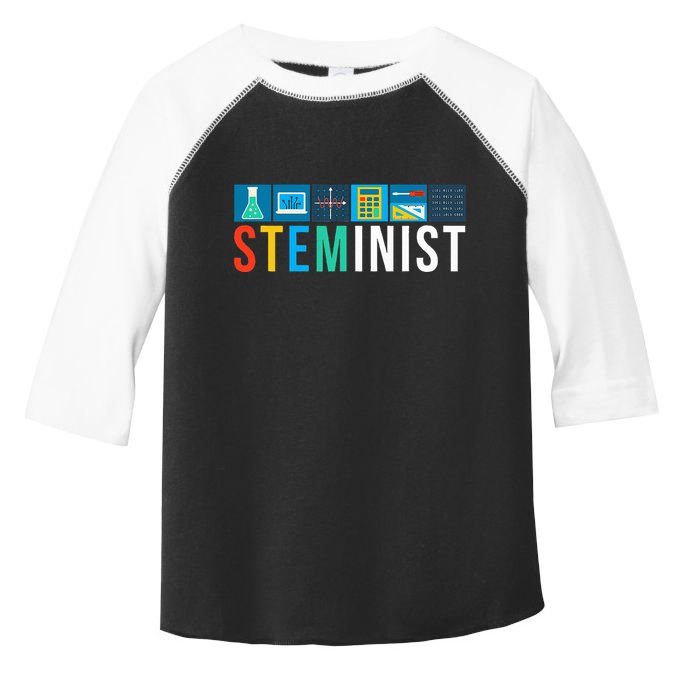 Steminist Science Technology Engineering Math Stem Toddler Fine Jersey T-Shirt