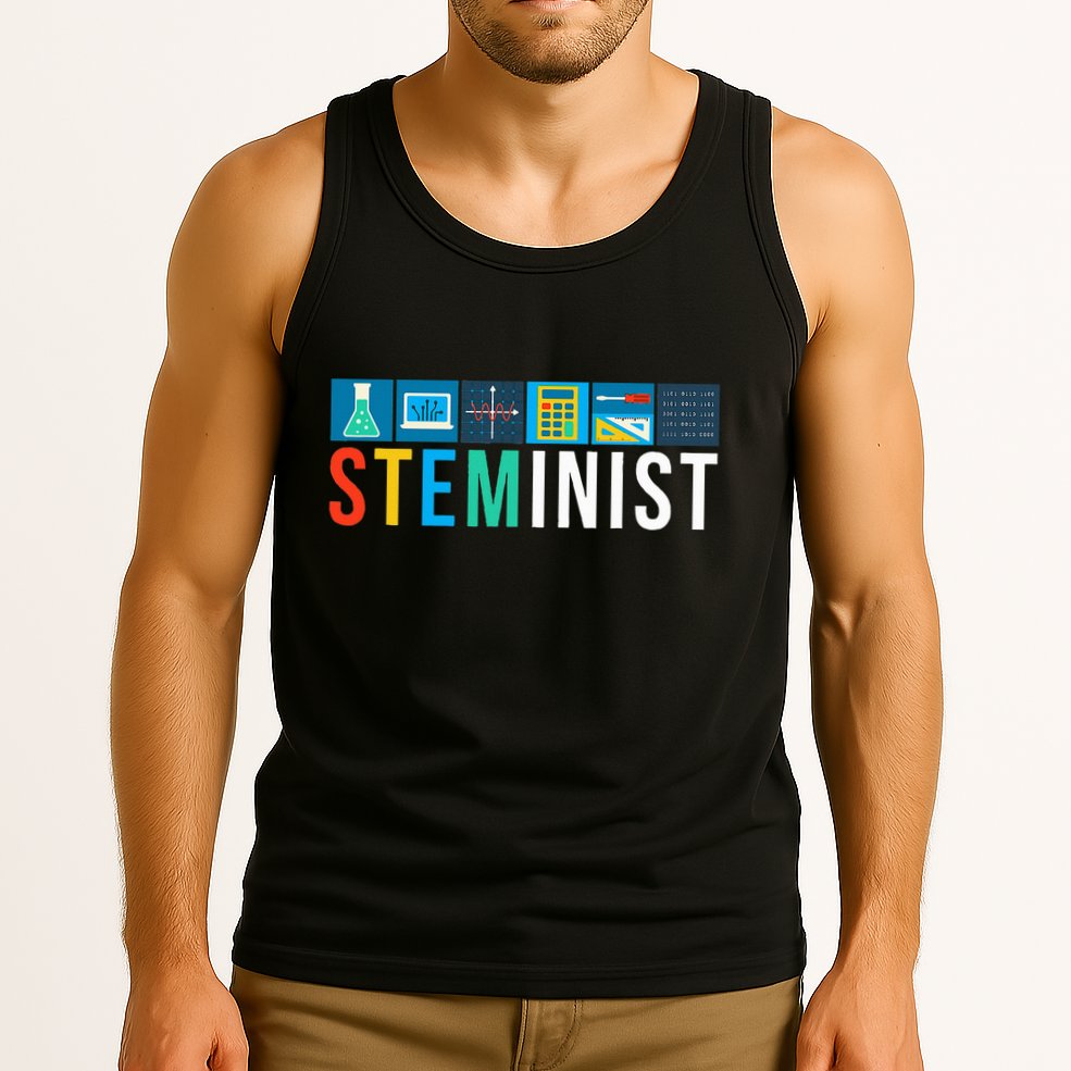 Steminist Science Technology Engineering Math Stem Tank Top