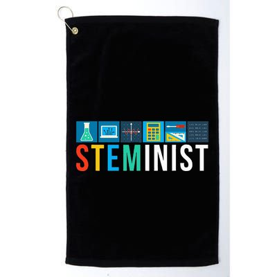 Steminist Science Technology Engineering Math Stem Golf Towel