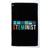 Steminist Science Technology Engineering Math Stem Golf Towel